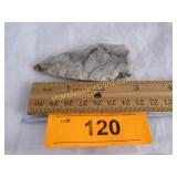 Native American artifact arrowhead