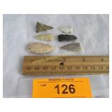 Native American artifact arrowhead