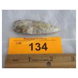 Native American artifact arrowhead