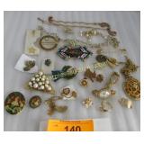 Vintage costume jewelry