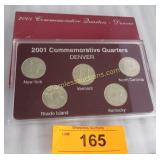 2001 Denver quarters proof set