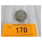 1894 Barber half dollar