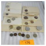 Collection of foreign coins