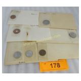 Collection of foreign coins