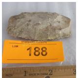 Native American hide scraper