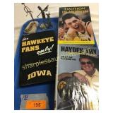 Hawkeye books and wire figures