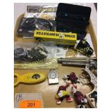 Toy gun hawk stuff trayfull