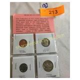 Proof set of coins