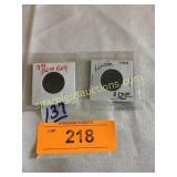 Lincoln and Indian head penny