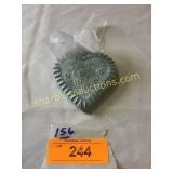 Isabel Bloom heart ornament