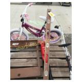 bike, vacuum, weed eater