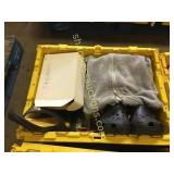 coat, crocs, doll, misc