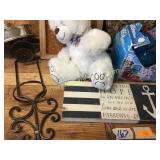 Candle holders, Ice cream maker