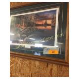 Hansel wildlife print, framed