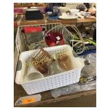 Utensils, vases, towel ring