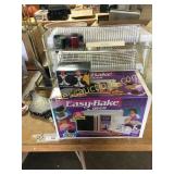Easy-Bake oven, fireplace tools, misc