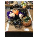 Halloween decorations, misc