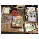 Old cards, bank, puzzle, misc