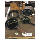 Pans, tools