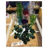 Hose connectors, glasses