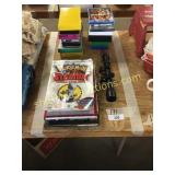 Gun scope, books, movies