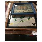 Rose Bowl plaque, pictures