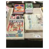 Newspapers, magazines