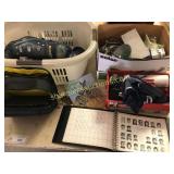 Grant Wood yearbook, pads, electonics,tools