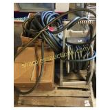 Pallet of garden, xmas, misc items