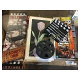 Pallet of wall art, Wii guitar hero 3