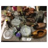 Ducks, jars, feeder misc