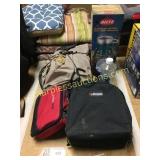 Lantern, first aid kit, misc