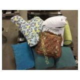 Pallet of pillows