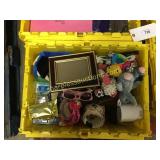 Totes of household items, quantity 4