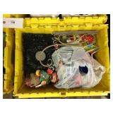 Totes of household items, quantity 4