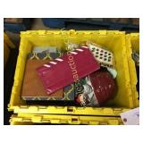 Totes of household items, quantity 4