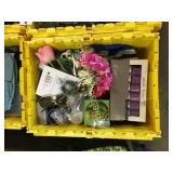 Totes of household items, quantity 6