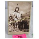 Old photo card added photo