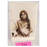 Old photo card added photo