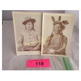 Picture postcard of Robert E Lee