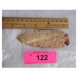 Chipped stone arrow head