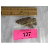 Chipped stone arrow head