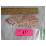 Chipped stone arrow head