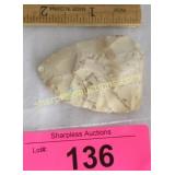 Chipped stone arrow head