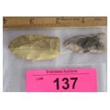 Chipped stone arrow head