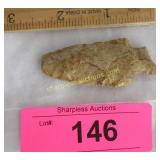 Chipped stone arrow head