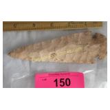 Chipped stone arrow head