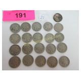 Collection of buffalo nickels