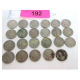 Collection of buffalo nickels