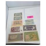 Collection of paper money